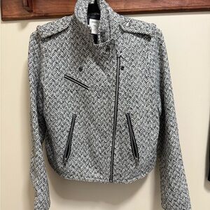 GAP Monochrome Tweed Blazer